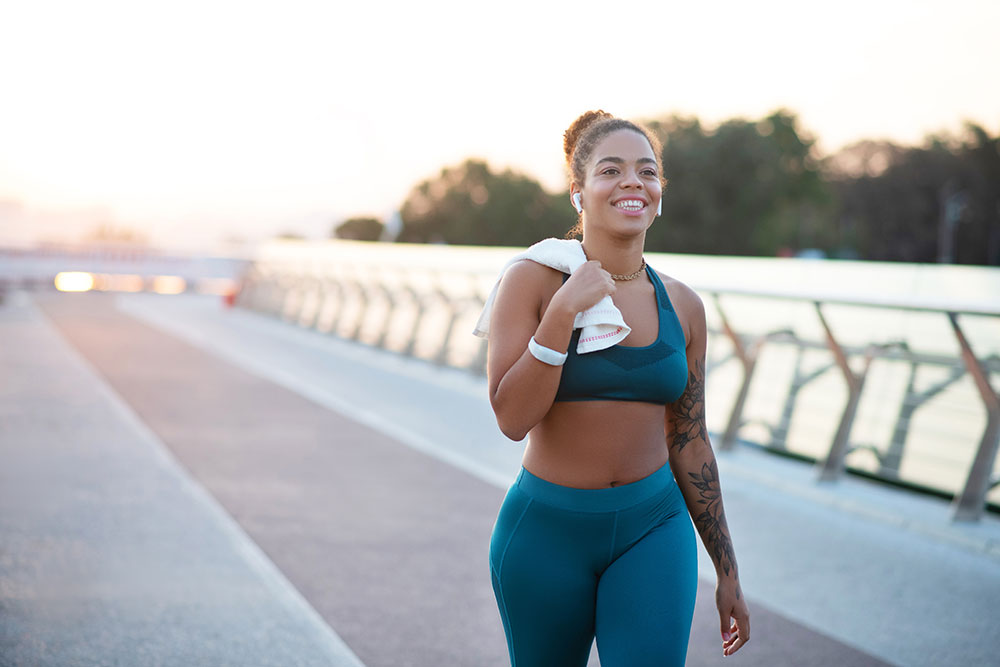 woman-on-a-morning-walk